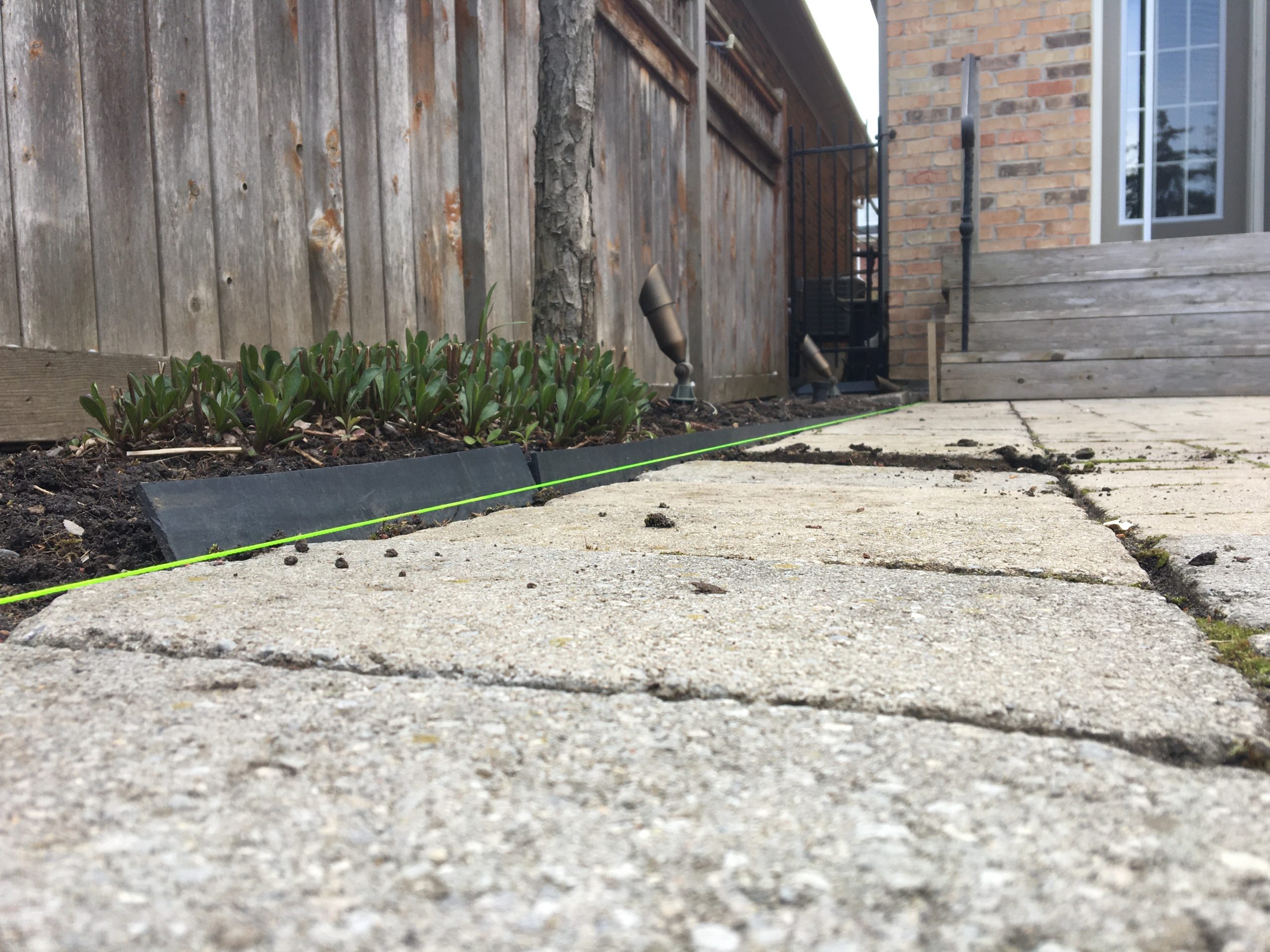 Uneven pavers - perspective from the ground